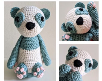Gladys the Panda Crochet Amigurumi Pattern PDF