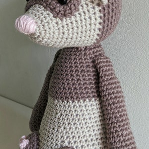 Wallace the Ferret Crochet Amigurumi Pattern PDF image 4