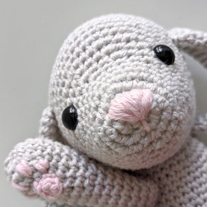 Florence the Bunny Rabbit Crochet Amigurumi Pattern PDF