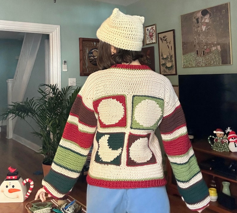 Crochet Christmas Sugar Cookie Sweater PATTERN - Etsy