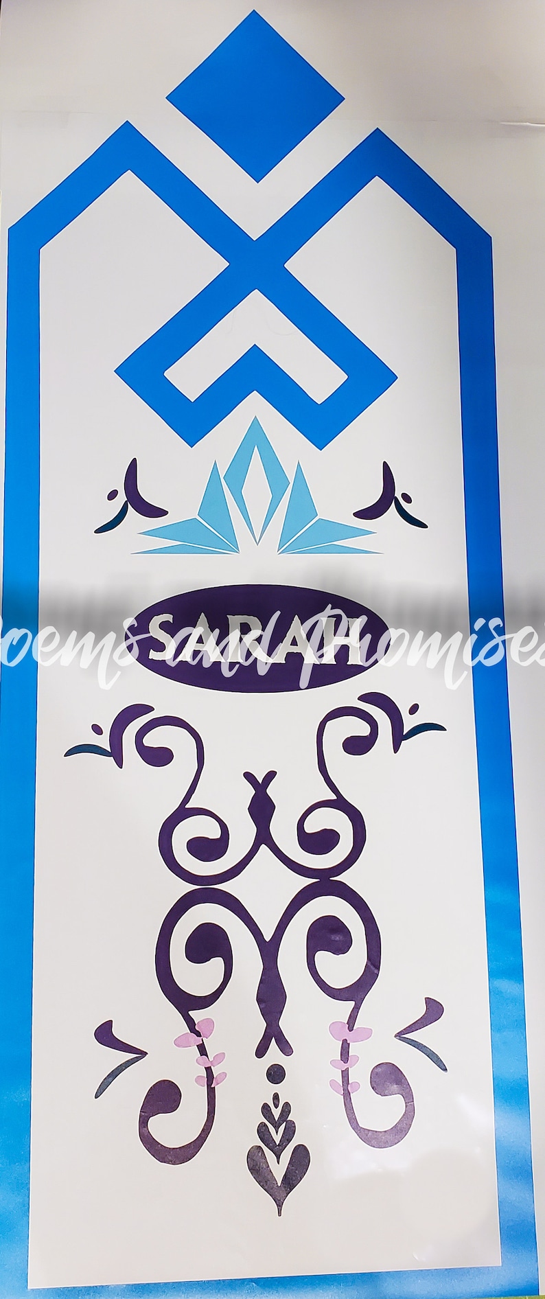 Frozen Door Decal Frozen Decal Anna Decal Elsa Decal Etsy