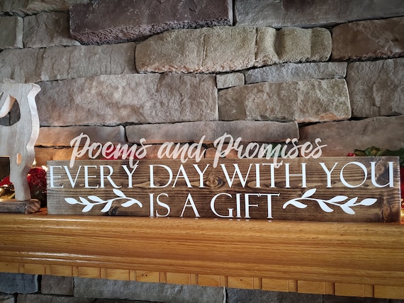 Yellowstone Sign, Every Day With You Is A Gift Sign, Yellowstone Wall Decor, Wedding Gift Anniversary Gift Beth Dutton Sign Yellowstone Gift