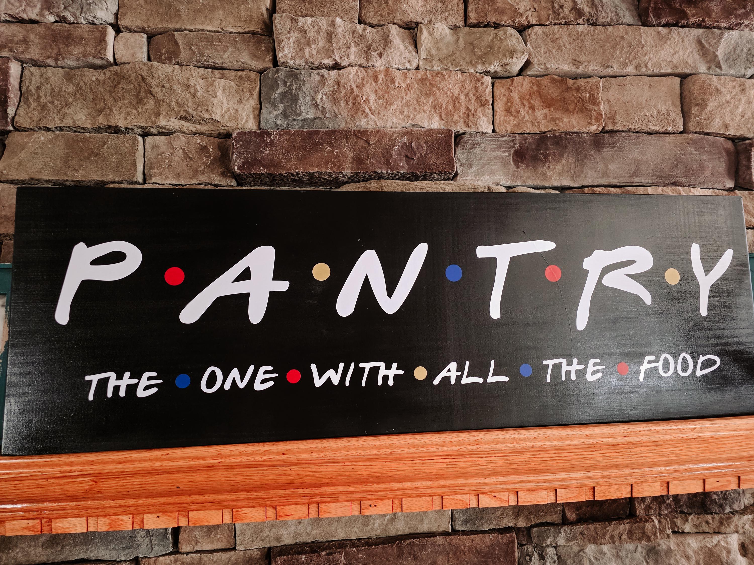 Friends Pantry Food Kitchen Sign - Etsy