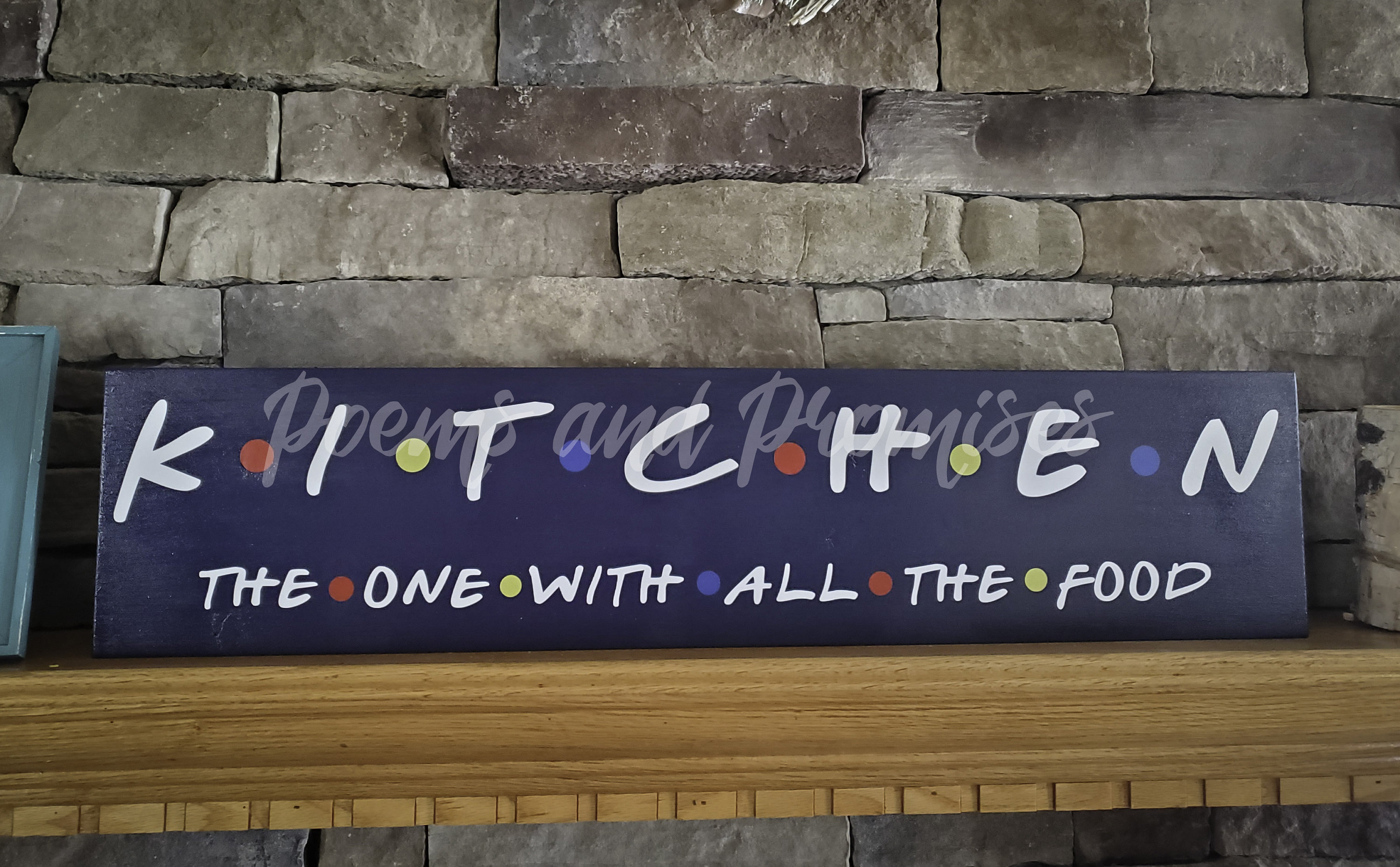Friends Kitchen Sign, Kitchen Sign, Friends Sign, Friends Home Decor ...