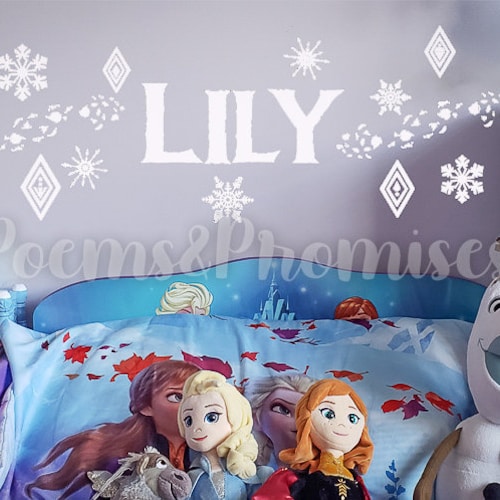 Elsa Frozen 3D Window Wall Sticker Decal C039 Etsy