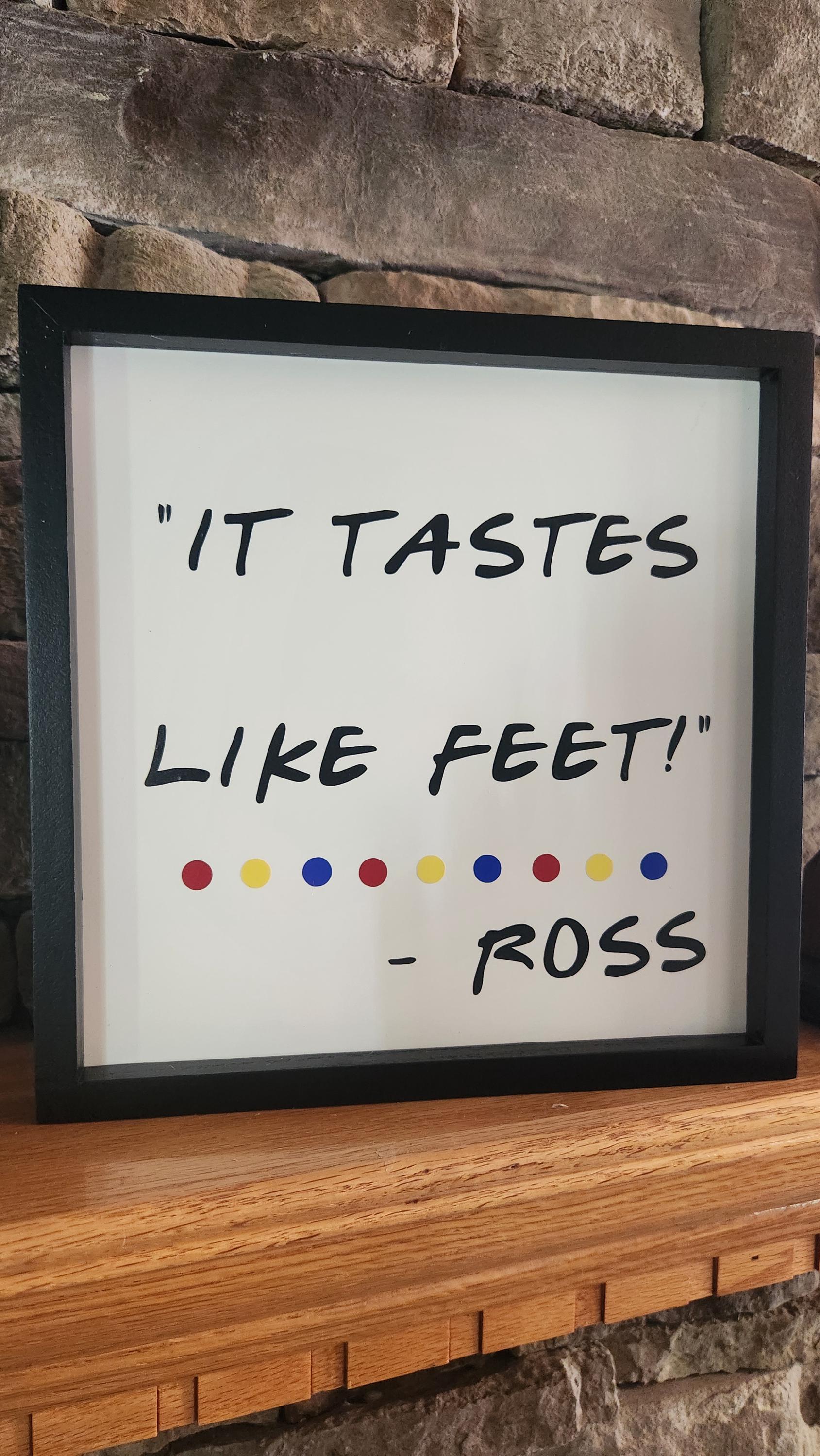 Friends Kitchen Sign, Friends Trifle Sign, Friends Quote Sign, Friends ...