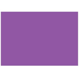 May include: A solid purple background.
