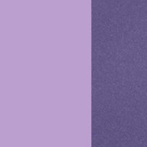 May include: Two swatches of fabric, one a light purple and the other a darker purple with a textured finish.