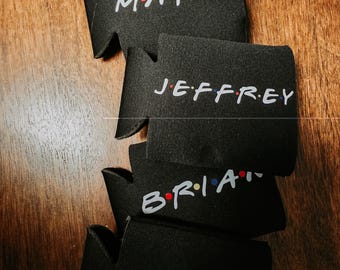 Friends Theme Name Custom Koozy
