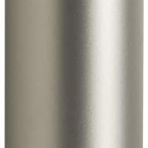 May include: A smooth, silver-colored, cylindrical object. The surface has a subtle sheen.