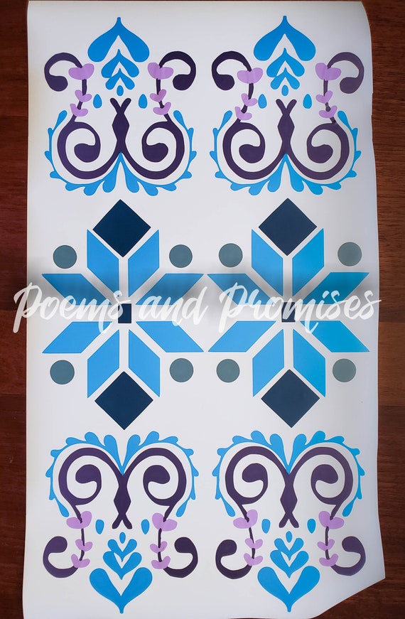 Frozen Door Decal, Frozen Decal, Princess Decal, Girls Bedroom Decal, Nursery Door Decal