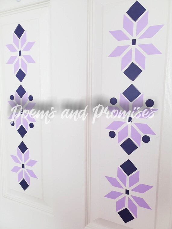 Frozen Door Decal Princess Door Decal Frozen Decor Frozen - Etsy