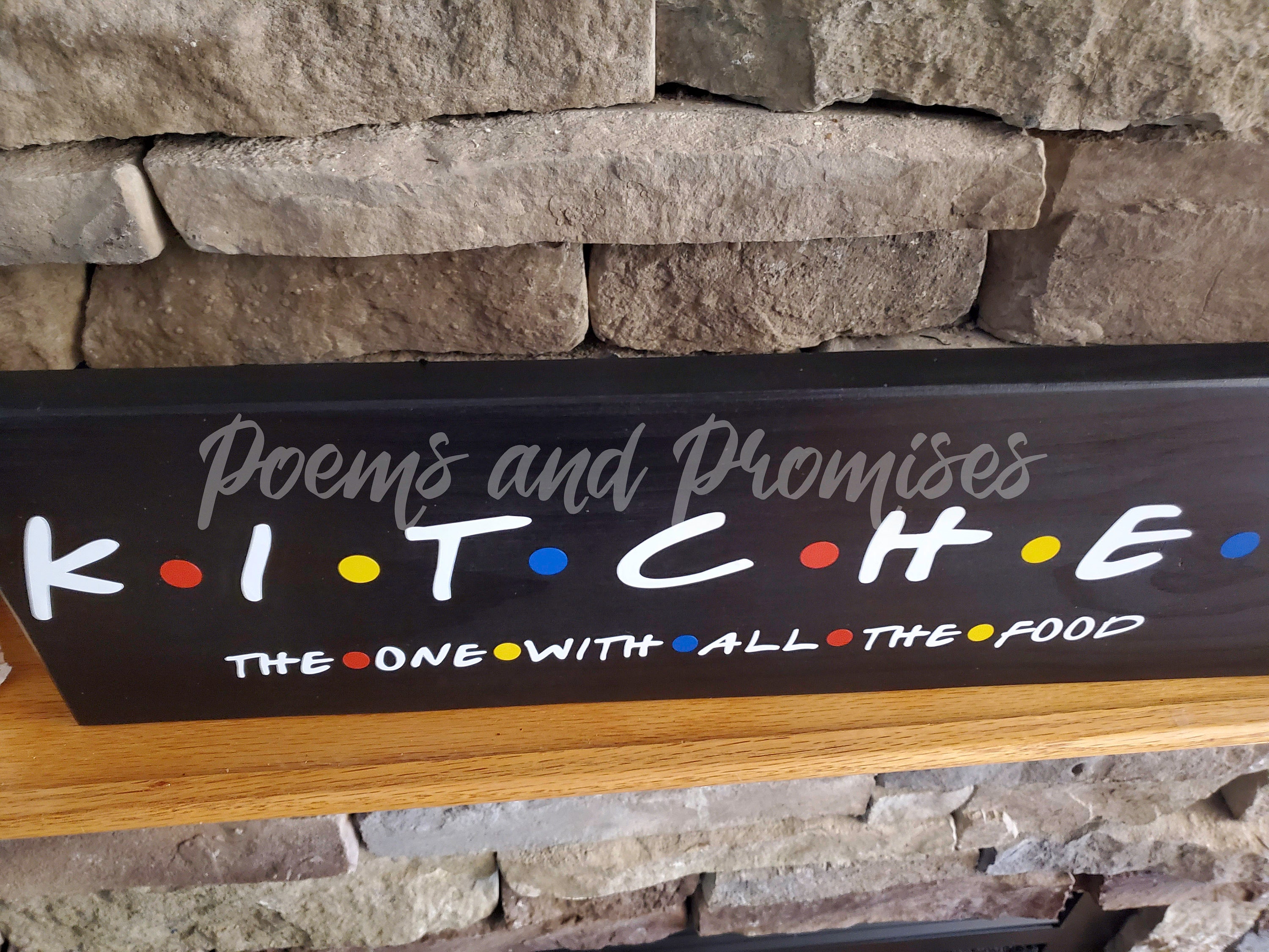 Friends Kitchen Sign, Kitchen Sign, Friends Sign, Friends Home Decor ...