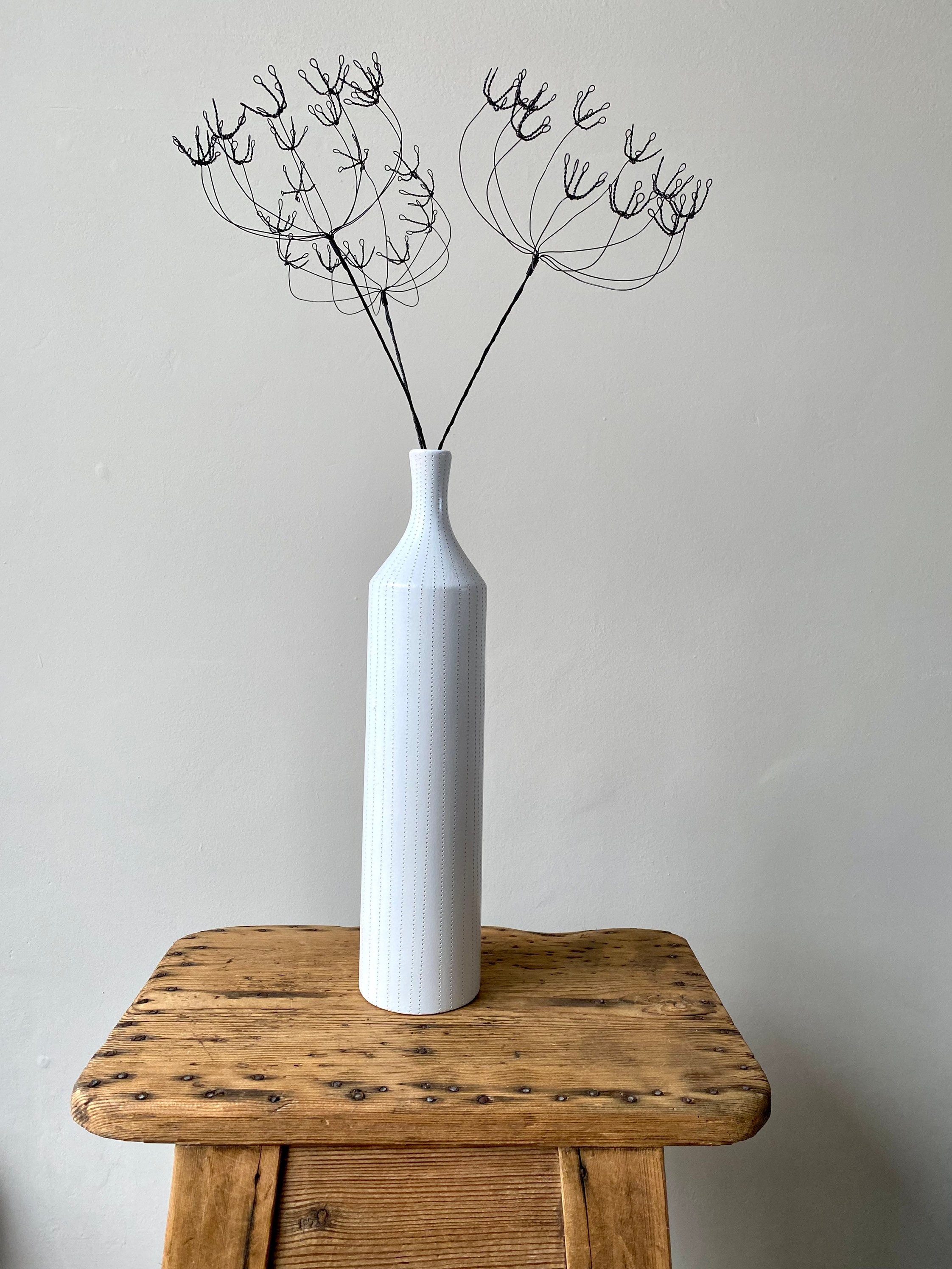 Handmade Wire Allium-wire Flower-allium Sculpture-contemporary Handcrafted  everlasting Floral Gift-housewarming Gift-summer Blooms 