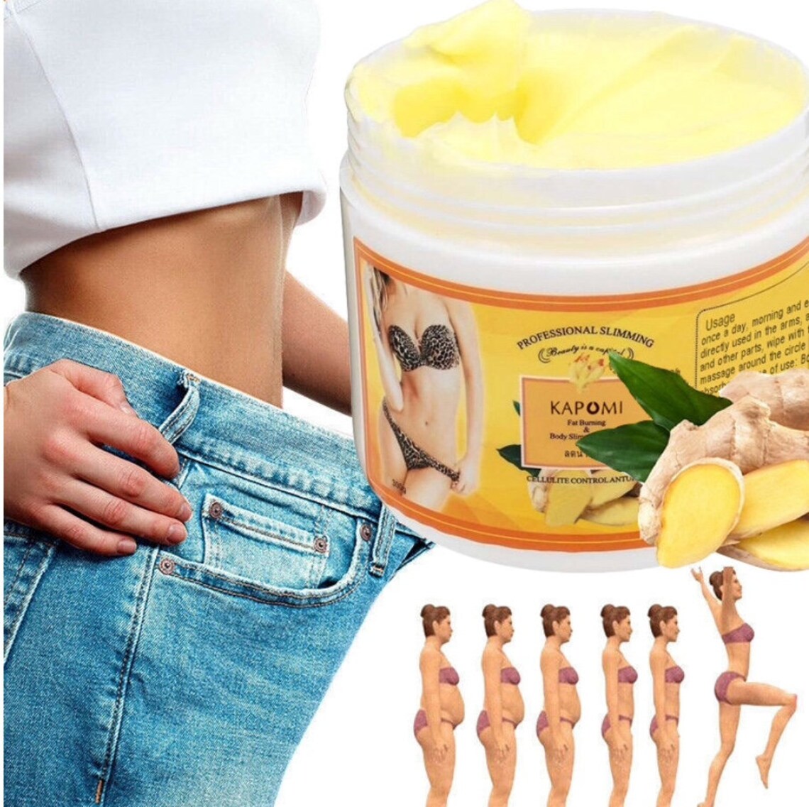 Abdominal thinning cream fat burning cream cream to reduce Etsy