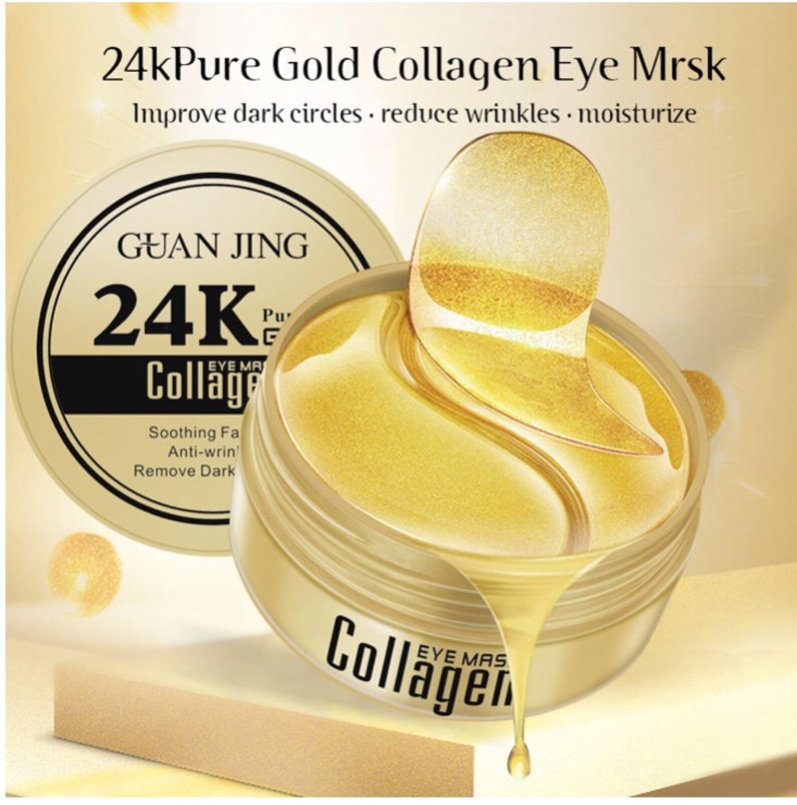 Collagen patches for 24k eyes collagen mask for eyes eye Etsy