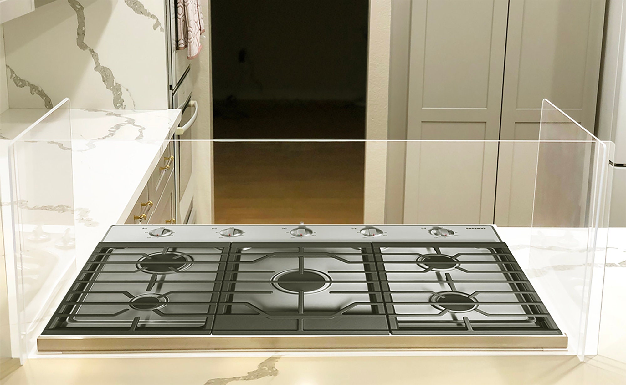 Acrylic Kitchen Stove Top Splatter Shield Guard or Sneeze Etsy