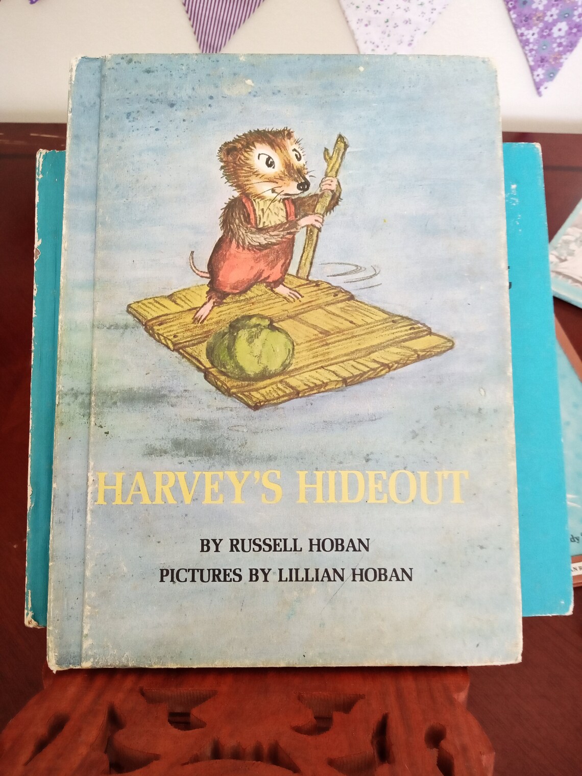 Vintage Blue Children's Books Nursery or Kid's Room Etsy