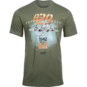 Boeing B-29 Superfortress Heritage T-Shirt by Aeroplane Apparel Co.