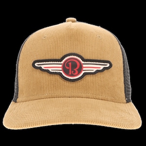 Beechcraft Wings Vintage Fliegerkappe von Aeroplane Apparel Co.