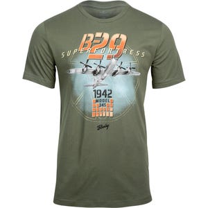 Boeing B-29 Superfortress Heritage T-Shirt by Aeroplane Apparel Co.