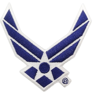 U.S. Air Force Symbol Iron-On Patch by Aeroplane Apparel Co.