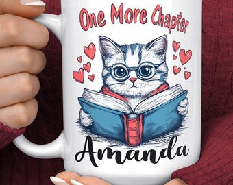 Book Lover Gift - Personalised Book Lover Mug - Book Mug - Book Gift - Reader Gift - Reader Mug - Reading Gift. Reading Mug - Author Gift