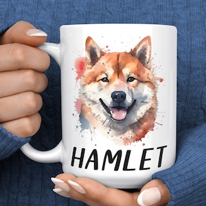 Akita Inu Dog Mug - Personalised Akita Inu Dog Gift - Akita Inu Owner Mug - Dog Lover Gift - Dog Lover Mug - Akita Inu Gift - Akita Mom