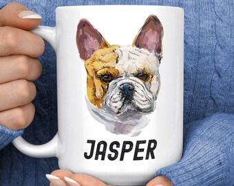 French Bulldog Mug - French Bulldog Gifts - Personalized Frenchie Mug - French Bulldog Mom - French Bulldog Lover - French Bulldog Dad Mug