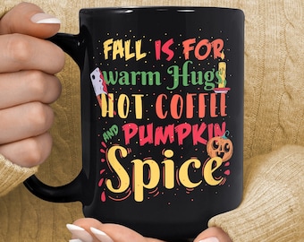 Tasse à café d’automne - Tasse à café à la citrouille d’automne - Tasse d’automne - Tasse à épices à la citrouille - Tasse de Thanksgiving d’Halloween