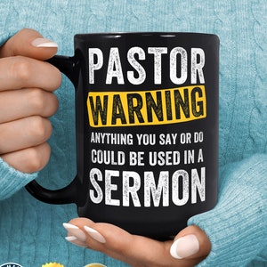 Regalo de Pastor - Taza de Pastor - Regalo de Predicador - Taza de Ministro - Taza de Predicador - Regalo de Ministro - Regalo para Pastor - Regalo Cristiano - Taza Cristiana