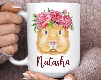 Guinea Pig Mug - Guinea Pig Mom Gifts - Funny Guinea Pig Lover Gift - Guinea Pig Coffee Mug - Cute Pet Animal Mug - Guinea Pig Mug for Women