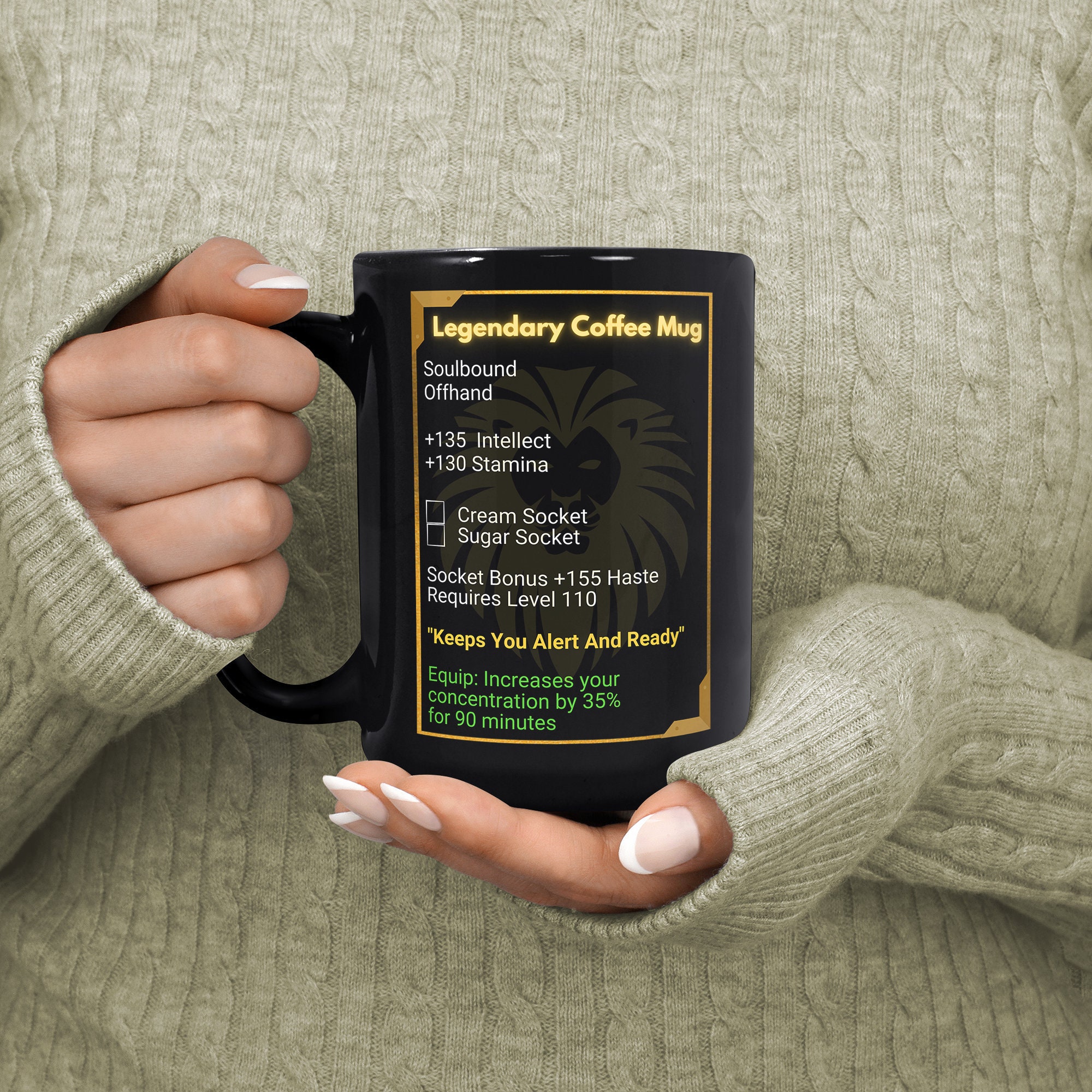 MMO Mug - Legendary Coffee Mug - Funny Gaming Mug - Wow Mug - Etsy