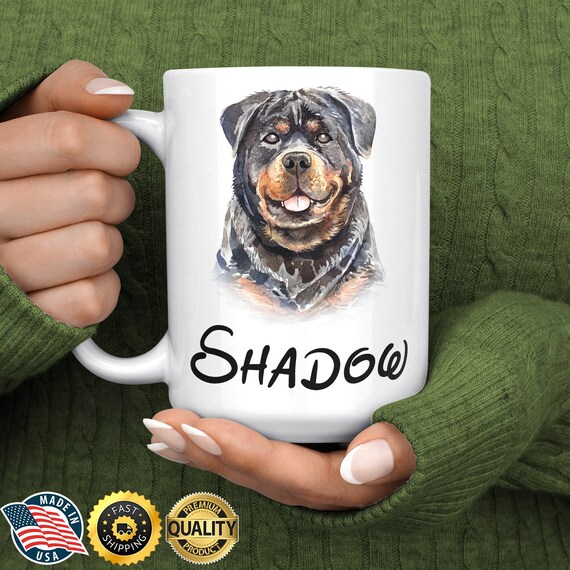 Rottweiler Mug Rottweiler Gifts Rottweiler Mom Mug Rottweiler Dad Gifts Rottweiler Cup Personalized Dog Mug Dog Owner Gifts Etsy