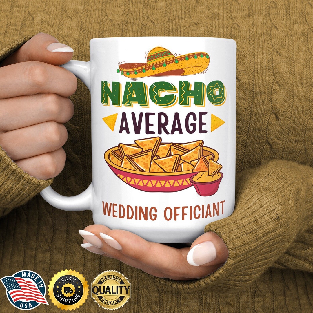 Officiant Gift Funny Wedding Officiant Mug Best Wedding Etsy