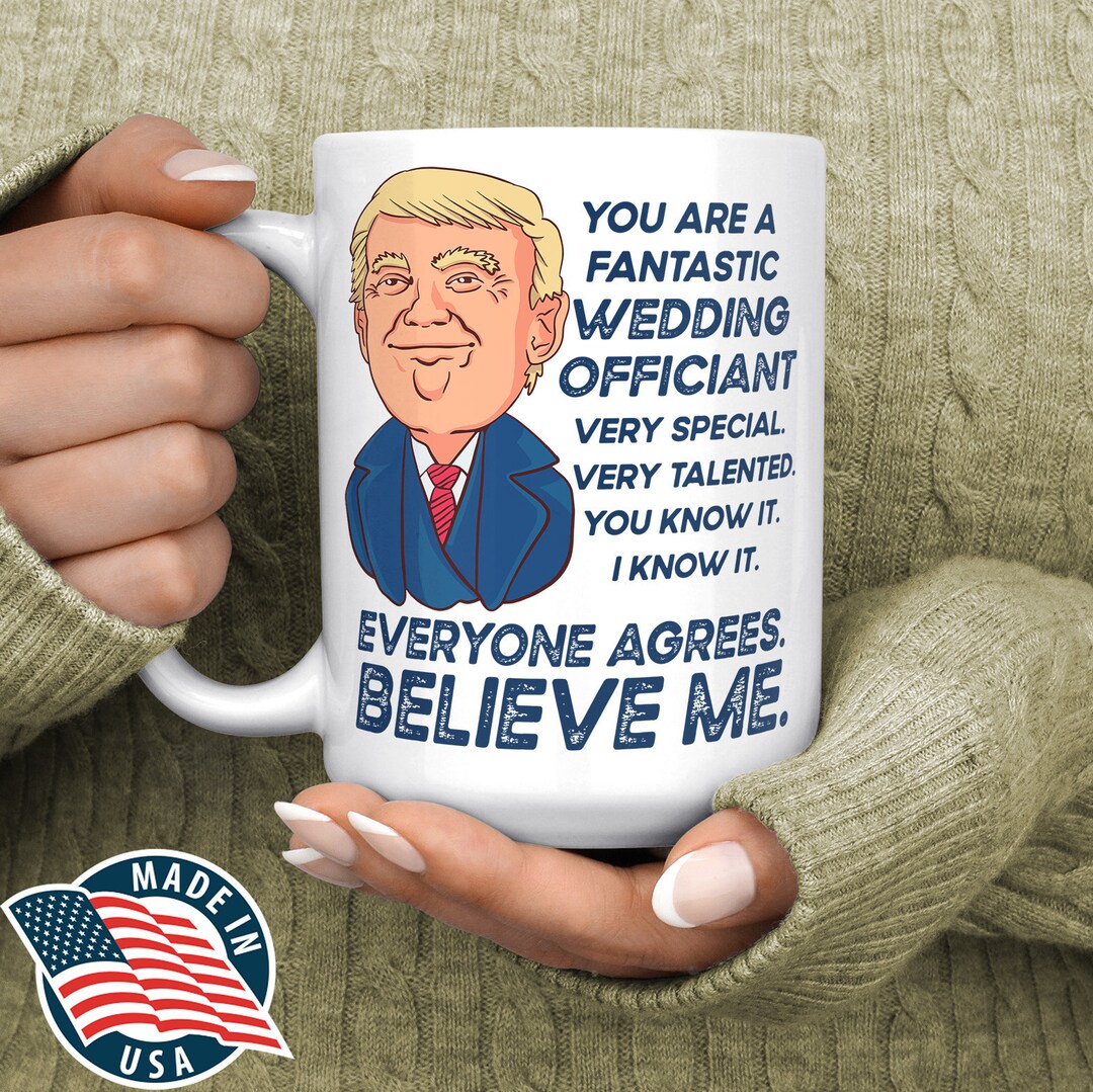 Officiant Gift Funny Wedding Officiant Mug Best Wedding Officiant Ever