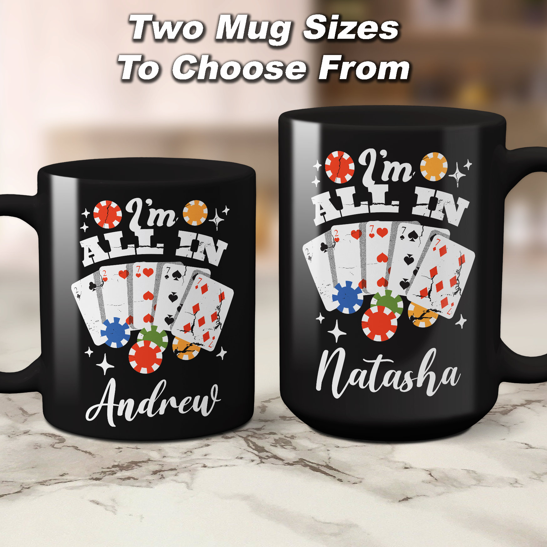 Poker Player Gift Poker Player Mug Poker Gift Card Etsy UK