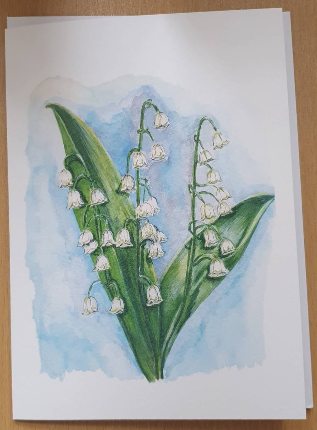 May Birthday Flowers Card Blank Inside Greeting Card Etsy UK