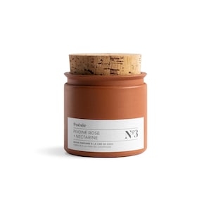 Candle No.3 - Pink Peony + Nectarine