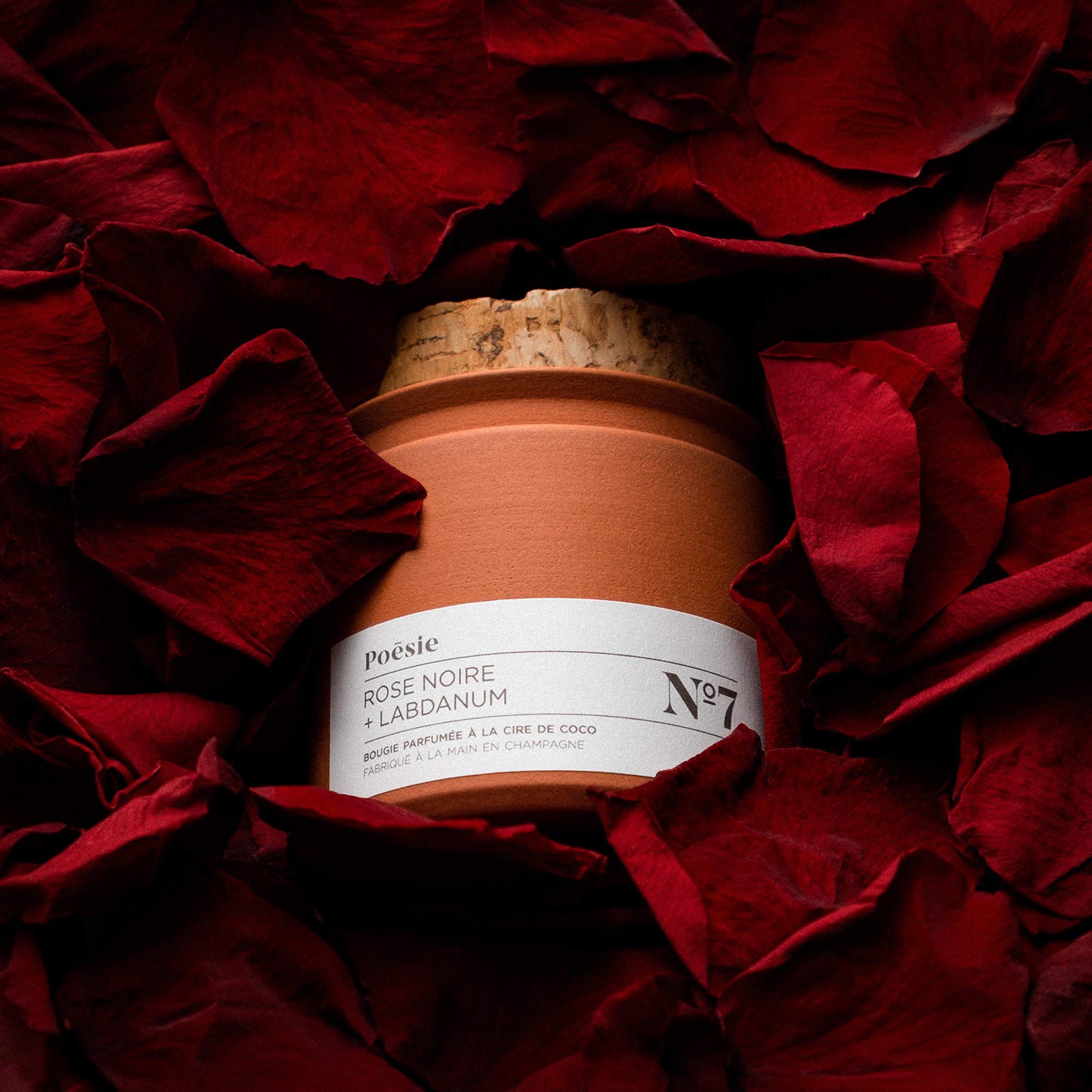 Bougie No.7 - Rose Noire + Labdanum