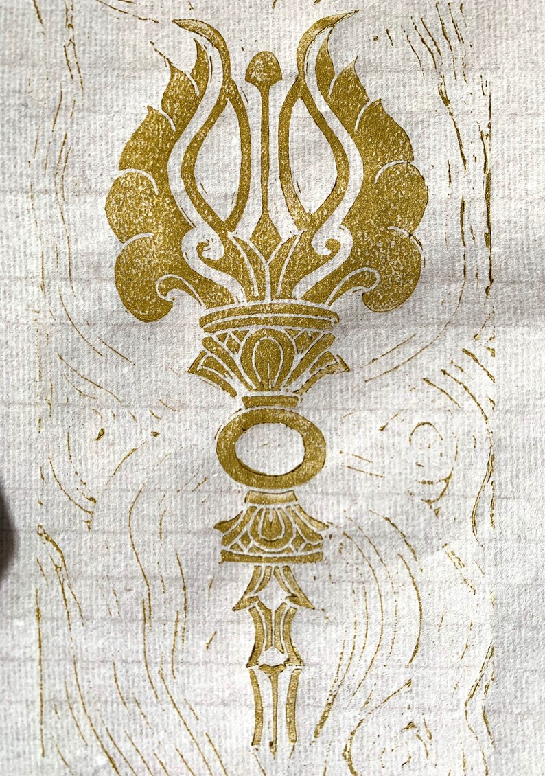 Open Pronged Vajra Hairpin be it hidden or on display. the idea that every woman has a weapon of strength
