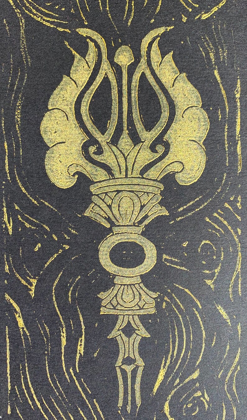 Open Pronged Vajra Hairpin be it hidden or on display. the idea that every woman has a weapon of strength