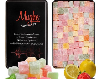 Turkish Delight Assortment Luxurious Lokum, Dessert Mix Delights, 750g Gift Box (No Nuts) Vegan,  mothers day gifts, Muttertagsgeschenk