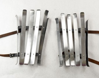 Splint Armor, Splinted Greaves, Splinted Bracers – 16 Gauge