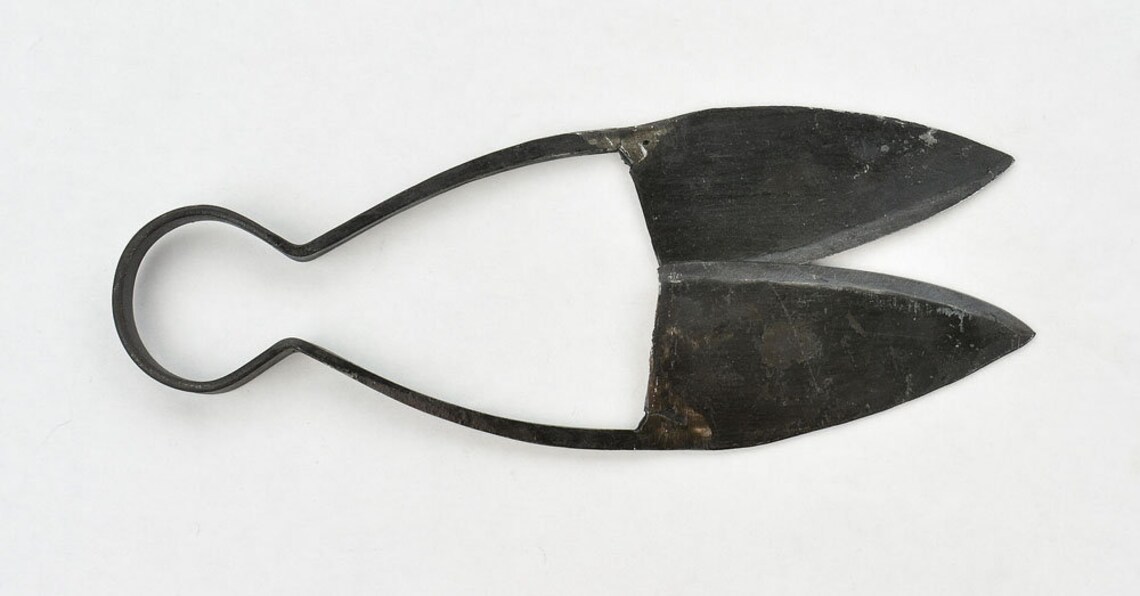 Reenactment Sewing Medieval Scissors Shears Bone Needles Etsy