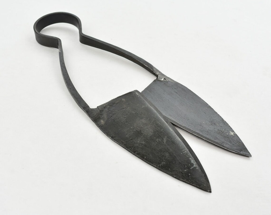 Reenactment Sewing Medieval Scissors Shears Bone Needles Etsy