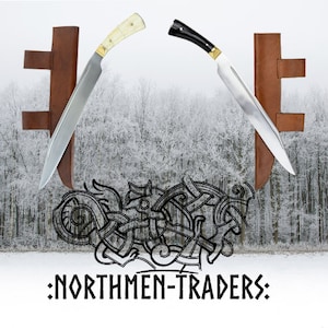 Seax, Seax with Horn Grip, Seax with Bone Grip, Viking Seax, Viking Sax