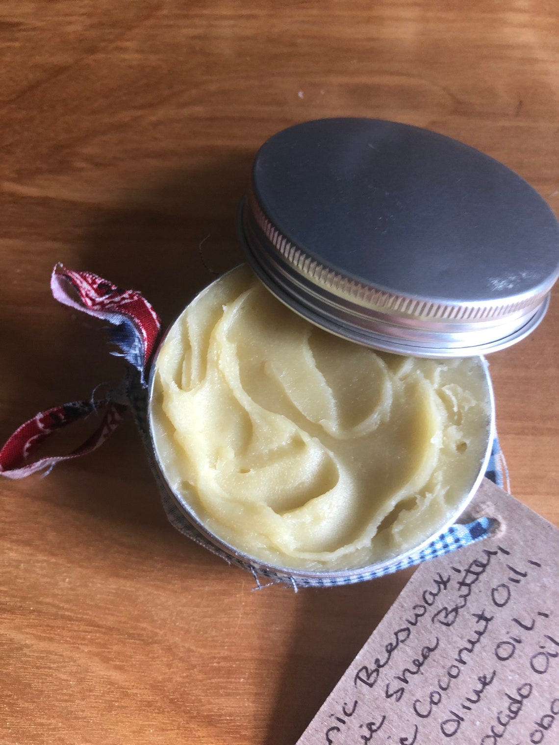 Organic Beeswax and Shea Butter Face Balm Etsy