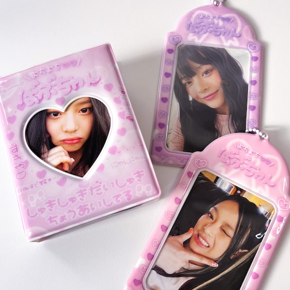 Ghost Kitty Kpop Photocard Holder Keychain, Korean Photo Frame, Cute Gift,  Photocard Accessories, Kawaii Stationery, Kpop Keychain