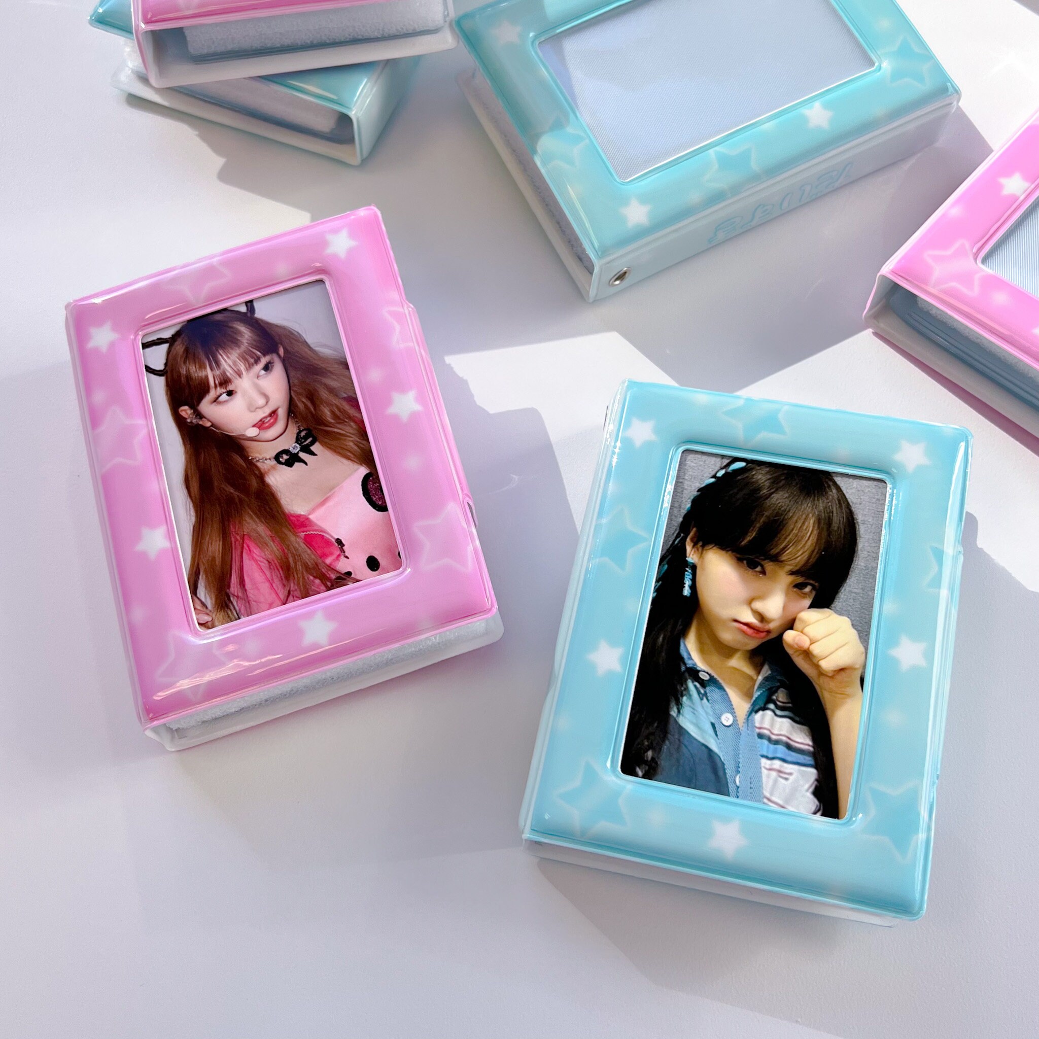Polaroid Mini Photo Frame Picture Storage Case Kpop Cards Star